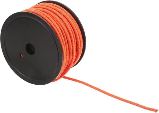 Totority 50m Reflective Camping Ropes 5mm Marine Tent Cord Tightener