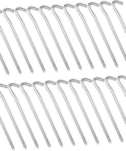 Ultralight Heavy Duty Tent Stakes 30pcs with Antislip Design for Camping