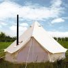 Waterproof Cotton Canvas 4 Season Bell Tent with Stove Jack for Camping