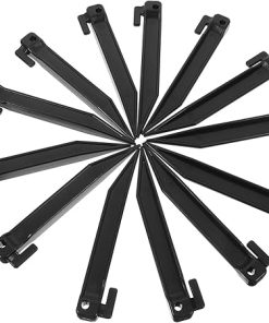 STOBAZA 50pcs Heavy Duty Lawn Mower Ground Spikes Tent Stakes