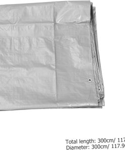 GALPADA Waterproof Tarp Heavy Duty Camping Greenhouse Cover 2
