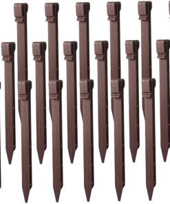Durable Plastic Garden Stakes 30Pcs for Tent and Landscape Projects
