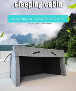 Soundproof Silent Tent with Bluetooth Speakers for Stress-Free Sleep 2