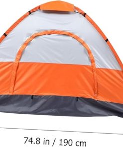 Portable Beach Tent with Ventilated Windows and Carry Bag for Outdoors 2