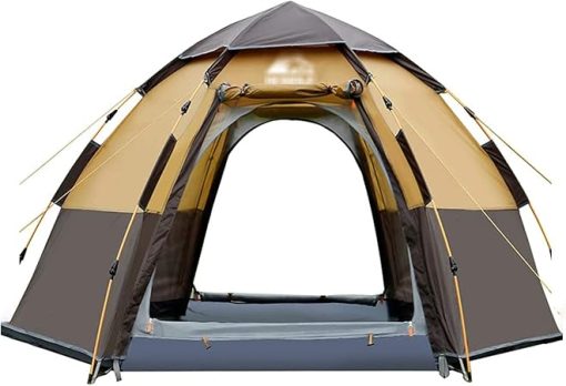 Portable Waterproof Pop Up Tent for Family Camping 3-8 Persons