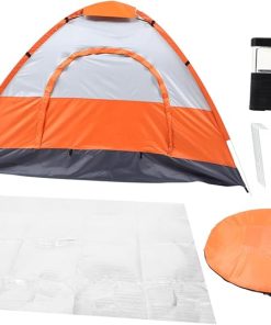 Oxford Cloth Beach Tent Portable Shade Camping Plasters Material