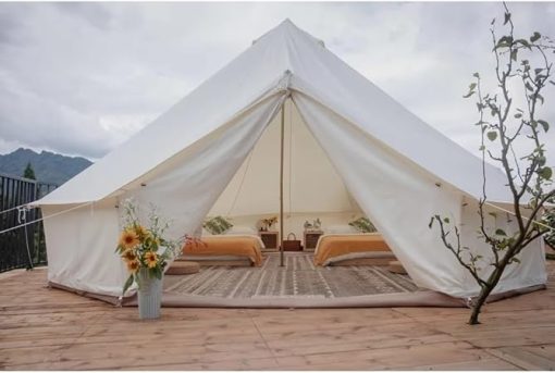 Waterproof Family Glamping Yurt Oxford Cloth Tent for Events 4M