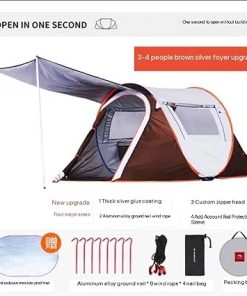 Speedy Open Automatic Camping Tent Portable and Rainproof Folding Tent 2