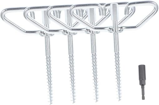 Versatile Outdoor Anchor Set for Ice Fishing Tent and Portable Tents
