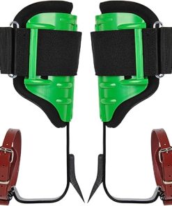 Adjustable Tree Climbing Spikes with Belt and Accessories for Work