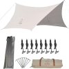 Ultralight 10×13 ft 15D SIL-Nylon Outdoor Tent Awning for Camping 4