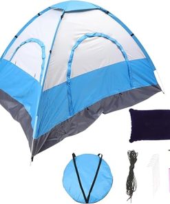 Milisten Sun Cabana Tent with Ventilation Mesh Windows and Bag