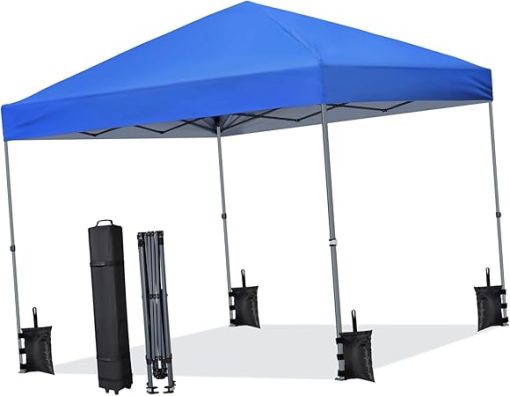 Kisangel Instant Tent Canopy Windproof UV Protection Easy Setup
