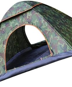 Large Family Camping Tent with Steel Pegs Guy Ropes and UV Cover
