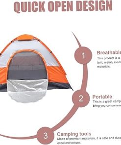 FAVOMOTO 3-Person Portable Sun Shelter Tent for Outdoor Activities 2