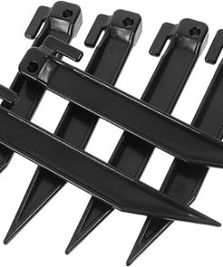 Homoyoyo 15cm Plastic Ground Stake Set of 50 Heavy Duty Lawn Spikes