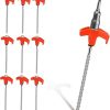 Spiral Nails Garden Edging Pegs for Outdoor Turf and Camping Use 3
