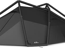 HEIMPLANET Backdoor Inflatable Camping Tent for 4 People Neo Black