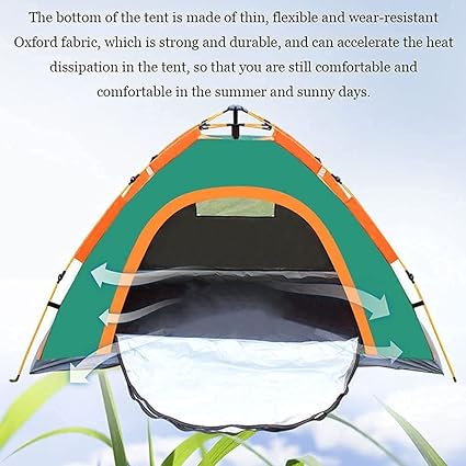 Pop Up Family Camping Tents for 2-4 People Waterproof and Quick Setup 2 Pop Up Family Camping Tents for 2-4 People Waterproof and Quick Setup - Image 2