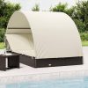 Adjustable Beach Parasol for Sun Protection Durable Polyester Canopy 3