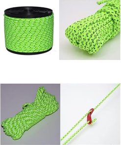 Reflective Camping Rope 50 M Length 4 Mm Thickness Outdoor Use 2