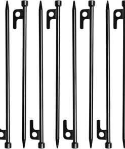 Durable 10pcs Tent Ground Stakes Easy to Use for Camping and Beach