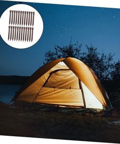 Durable Plastic Garden Stakes 30Pcs for Tent and Landscape Projects 2