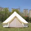 Heavy Duty Waterproof 4 Season Luxury Canvas Bell Tent for Camping