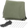 50-Piece Galvanized U-Shaped Ground Stakes for Easy Outdoor Use 3
