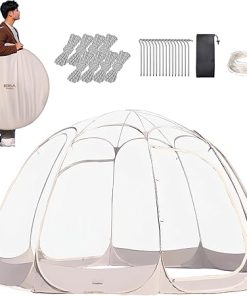 Pop Up Bubble Tent for 8-10 People – Weatherproof Camping Dome 11.8ft