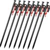 KESYOO 8Pcs Heavy Duty Tent Stakes for Camping Secure Outdoor Use 3
