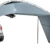 Large Car Canopy Sun Shade with Side-Wall for SUVs and Trucks