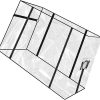 Blue Beach Tent Sun Shelter Portable UV Protection for 2-3 People 4