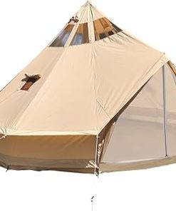 WINTENT 5M Waterproof Star Gazer Bell Tent for 6-8 Persons Camping