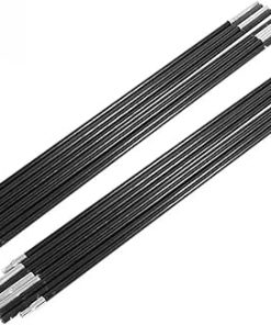 Tent Pole Support Frames Kit for Outdoor Camping 2Pcs Set 4.48M