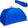 EighteenTek 2 Room Camping Shower Tent with Floor and Carry Bag 3