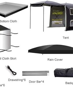 Family SUV Automatic Pop Up Tent Instant Car Awning for Travel 2