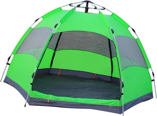 8 Person Pop Up Camping Tent Quick Opening Rainproof Breathable