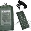 KingCamp Portable Outdoor Shower Tent with Privacy Rooms and Shower Bag 3