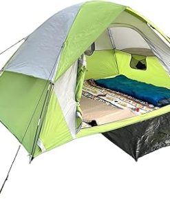 Lightweight Waterproof 4-Person Dome Tent for Camping and Hiking