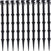Heavy Duty Tent Stakes 12pcs Windproof Steel Nails for Camping 3