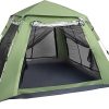 Space Acacia XL Almond Tent with Air Floor and Pump for 4 to 6 People 4