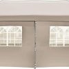 10×20 Pop-up Tent 420D Oxford Cloth Canopy with Side Walls 4