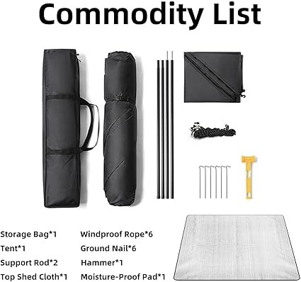 Lightweight 4-Person Waterproof Camping Tent for Hiking and Outdoors 2 Lightweight 4-Person Waterproof Camping Tent for Hiking and Outdoors - Image 2