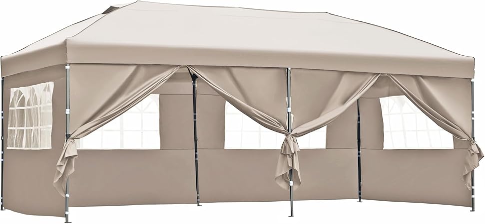 20 Person Outdoor Tent with Reinforced Sandbags for Sun and Rain 20 Person Outdoor Tent with Reinforced Sandbags for Sun and Rain