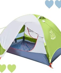 Lightweight 1-2 Person Waterproof Backpacking Dome Tent Green