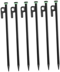 Happyyami Unbreakable Outdoor Stakes for Safe and Secure Camping