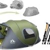 12×12 ft Waterproof Camping Tarp with Stakes and Carry Bag 4