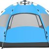 Automatic 3-4 Person Camping Tent for Hiking and Beach Use