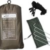 Waterproof 4 Season Canvas Bell Tent with Stove Jack for Camping 4